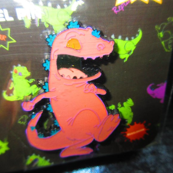 NEW 2018 Nick Box Purple Reptar from Rugrats Enamel Pin Collectible RARE - Picture 2 of 5